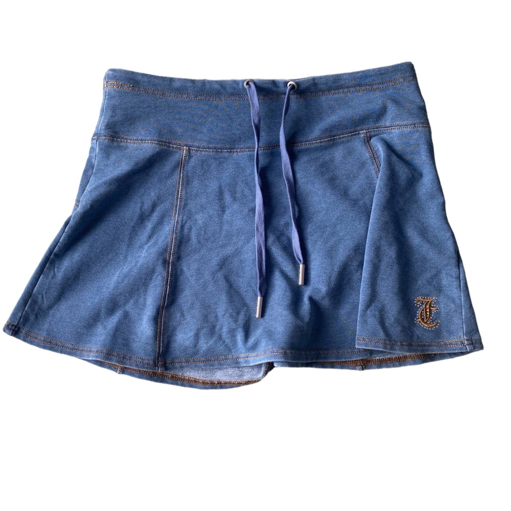 Juicy Couture Indigo Dye Skirt (NWT)
